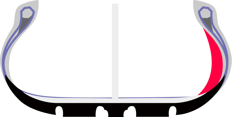 缺气保用与普通轮胎对比